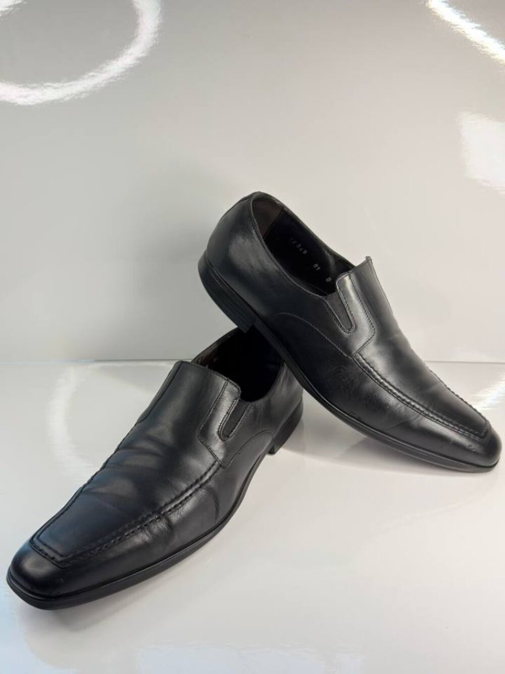 Vintage Santoni Leather Loafers – Made in Italy – Men’s US 10